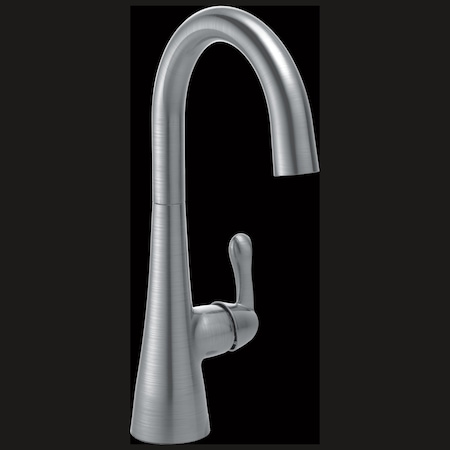Delta Single Handle Bar Faucet Arctic Stainless 1953LF-AR